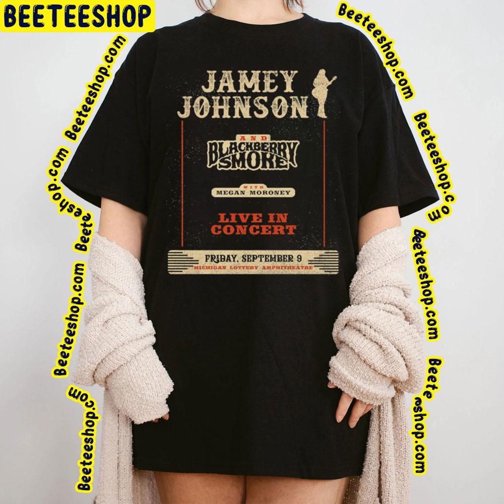 Jamey Johnson And Blackberry Smoke Live In Concert Trending Unisex T-Shirt Jamey Johnson And Blackberry Smoke Live In Concert Trending Unisex T-Shirt