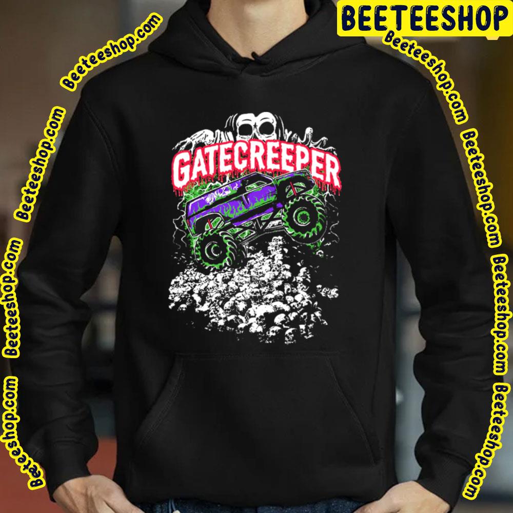 Jeep On Skull Gatecreeper Trending Unisex T-Shirt Jeep On Skull Gatecreeper Trending Unisex T-Shirt