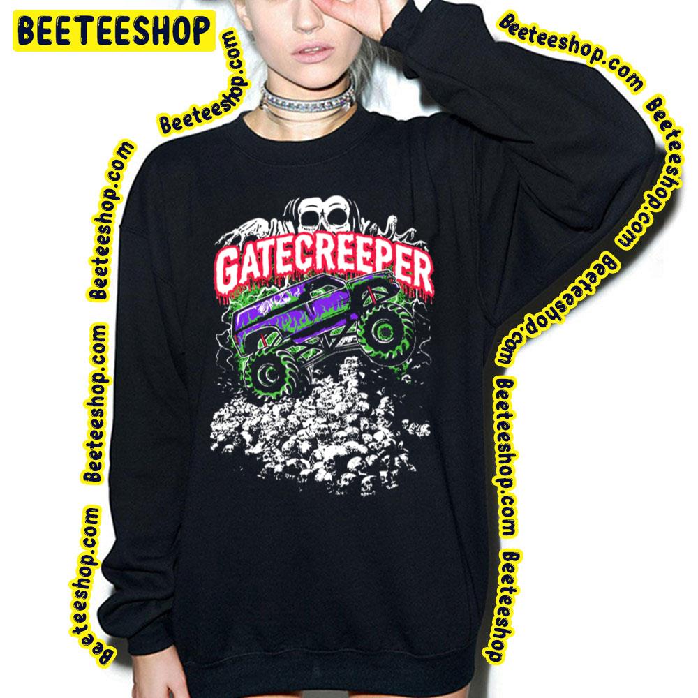 Jeep On Skull Gatecreeper Trending Unisex T-Shirt Jeep On Skull Gatecreeper Trending Unisex T-Shirt