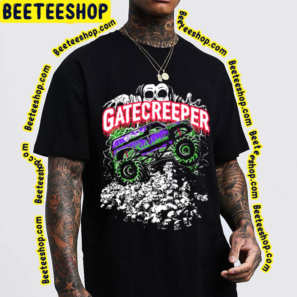 Jeep On Skull Gatecreeper Trending Unisex T-Shirt Jeep On Skull Gatecreeper Trending Unisex T-Shirt