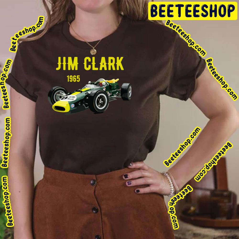Jim Clark 1965 Lotus 38 Racing Trending Unisex T-Shirt Jim Clark 1965 Lotus 38 Racing Trending Unisex T-Shirt