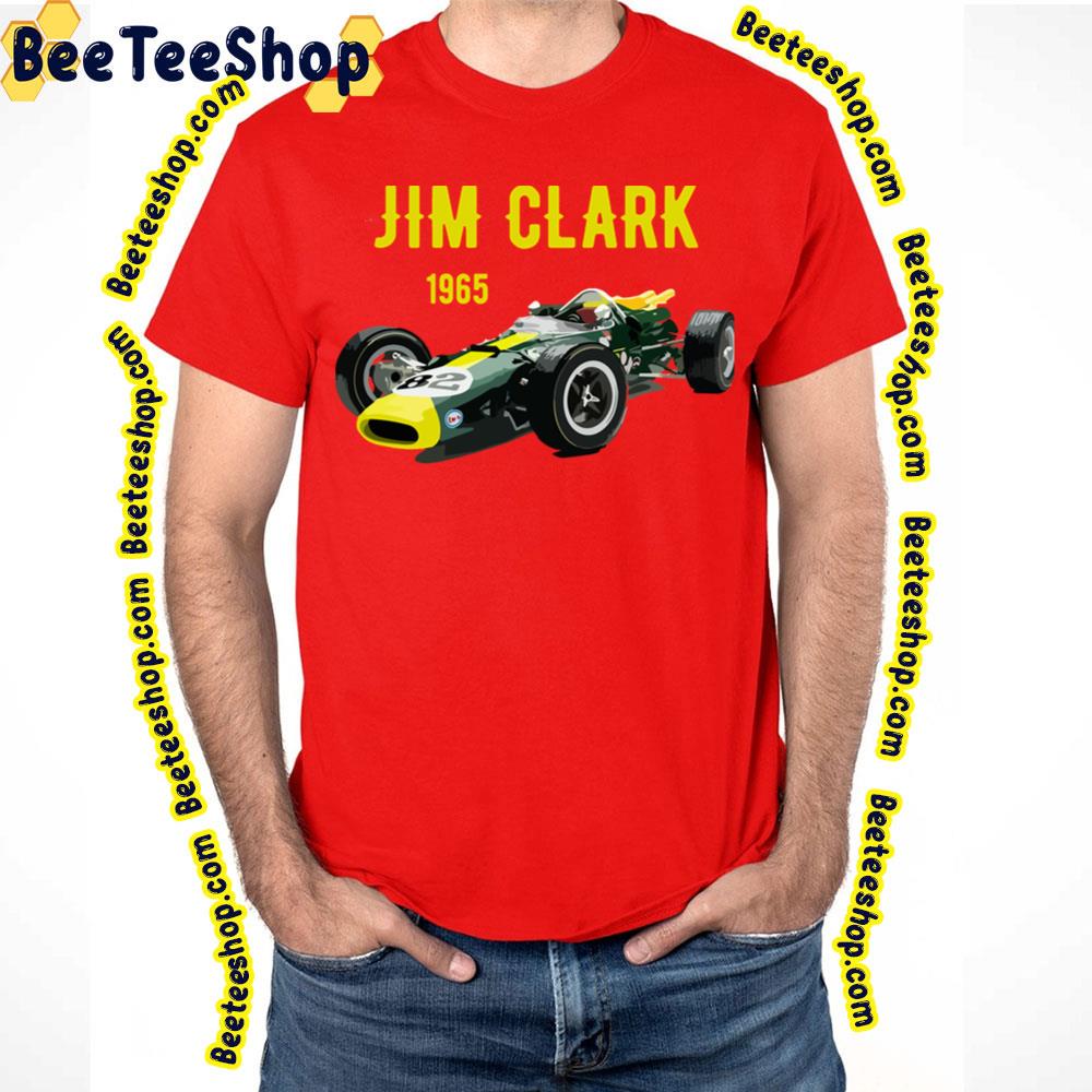 Jim Clark 1965 Lotus 38 Racing Trending Unisex T-Shirt Jim Clark 1965 Lotus 38 Racing Trending Unisex T-Shirt