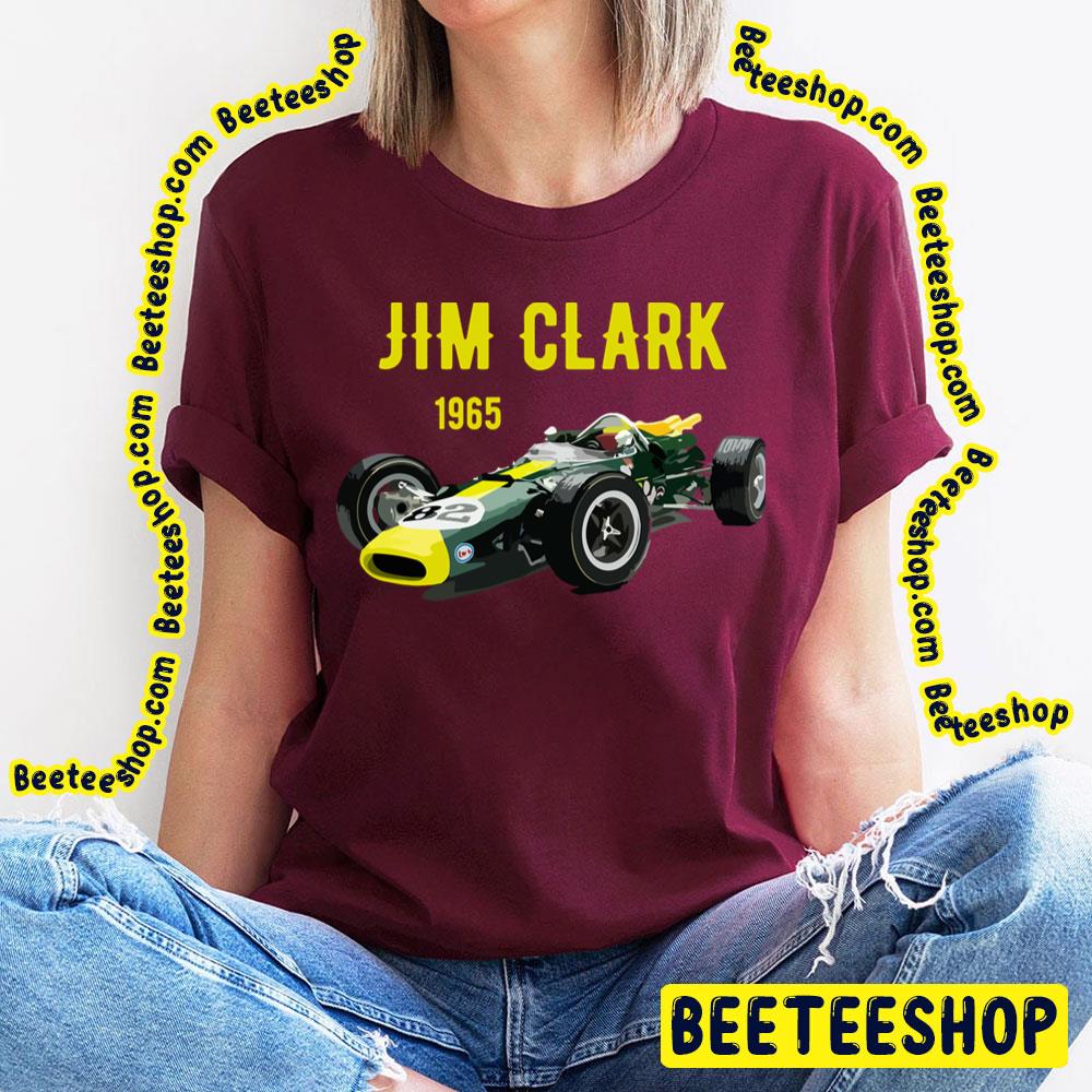 Jim Clark 1965 Lotus 38 Racing Trending Unisex T-Shirt Jim Clark 1965 Lotus 38 Racing Trending Unisex T-Shirt