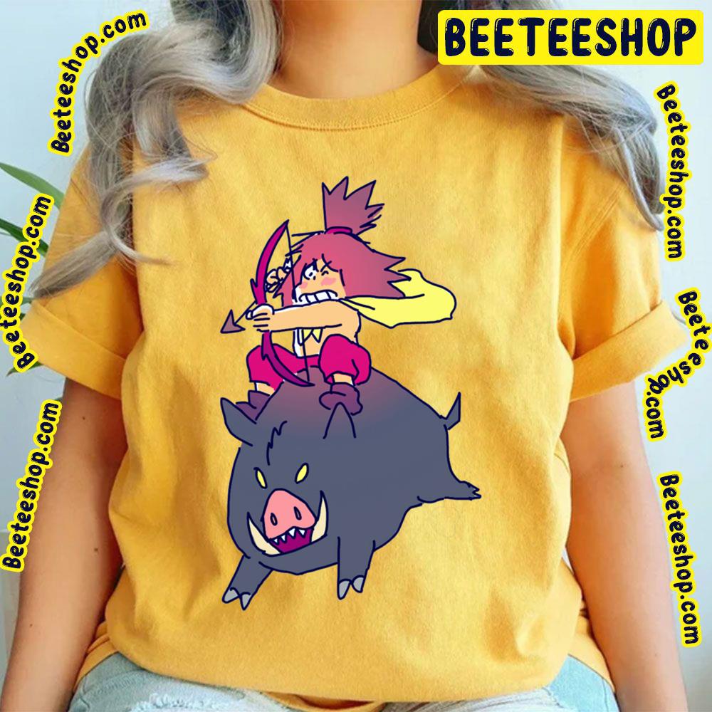 Jimsy Riding Boar Future Boy Conan Trending Unisex T-Shirt Jimsy Riding Boar Future Boy Conan Trending Unisex T-Shirt