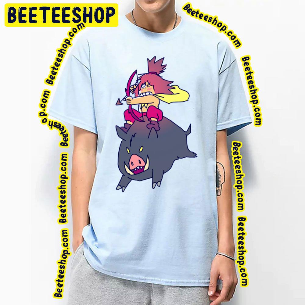 Jimsy Riding Boar Future Boy Conan Trending Unisex T-Shirt Jimsy Riding Boar Future Boy Conan Trending Unisex T-Shirt