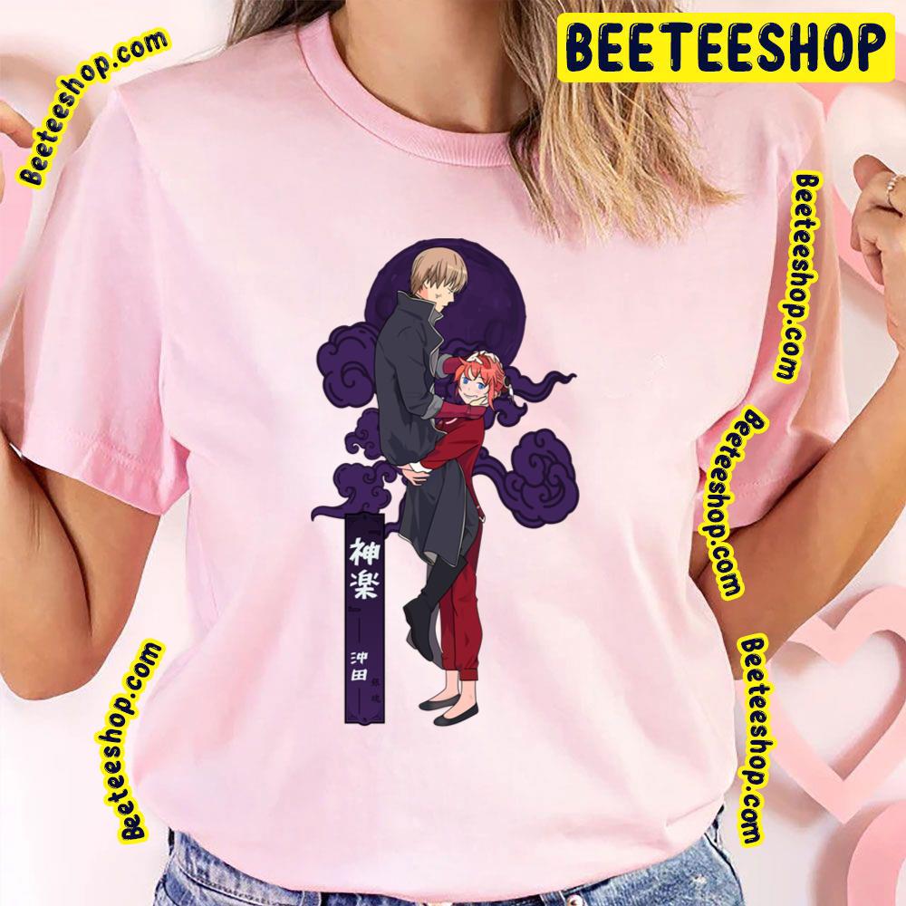 Kagura X Okita Gintama Gintana Trending Unisex T-Shirt Kagura X Okita Gintama Gintana Trending Unisex T-Shirt