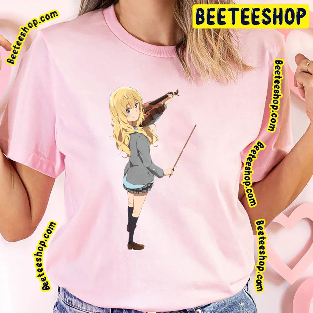 Kaorie Your Lie In April Trending Unisex T-Shirt Kaorie Your Lie In April Trending Unisex T-Shirt