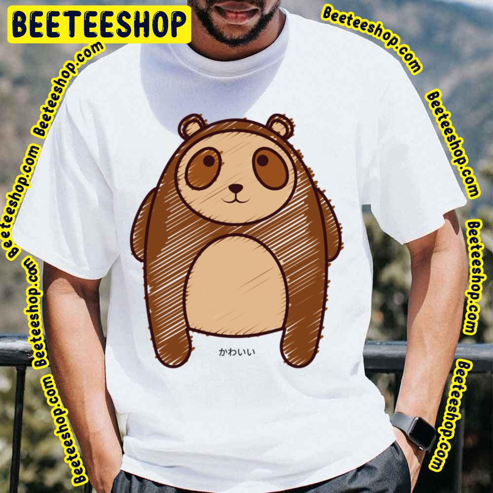 Kawaii Cute Panda Bear Animal Artwork Trending Unisex T-Shirt Kawaii Cute Panda Bear Animal Artwork Trending Unisex T-Shirt