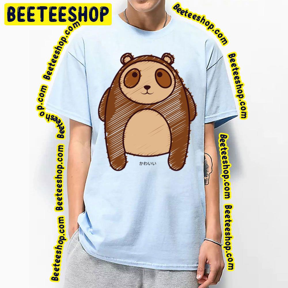 Kawaii Cute Panda Bear Animal Artwork Trending Unisex T-Shirt Kawaii Cute Panda Bear Animal Artwork Trending Unisex T-Shirt