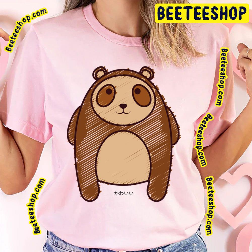 Kawaii Cute Panda Bear Animal Artwork Trending Unisex T-Shirt Kawaii Cute Panda Bear Animal Artwork Trending Unisex T-Shirt