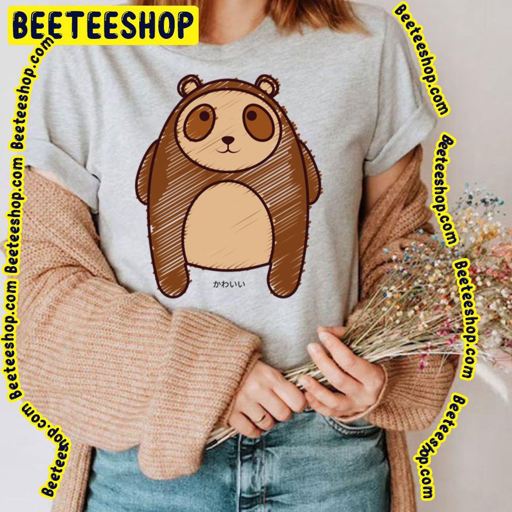 Kawaii Cute Panda Bear Animal Artwork Trending Unisex T-Shirt Kawaii Cute Panda Bear Animal Artwork Trending Unisex T-Shirt
