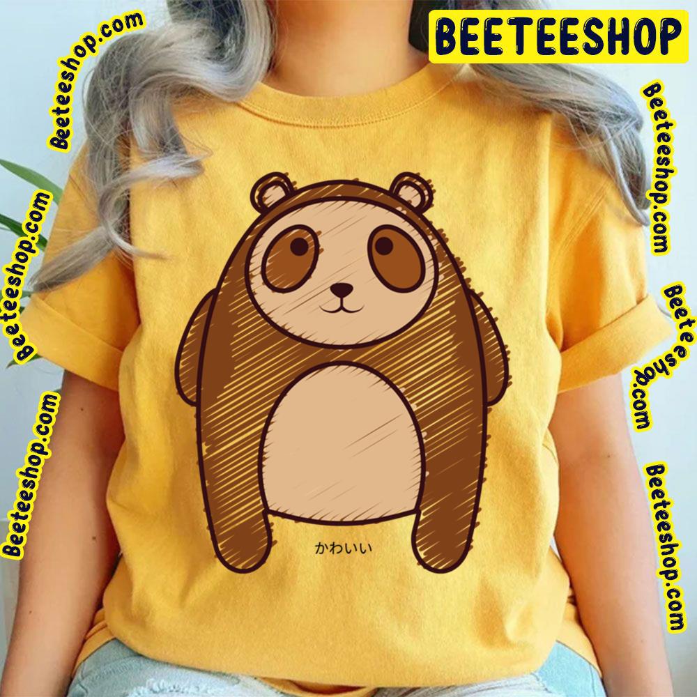 Kawaii Cute Panda Bear Animal Artwork Trending Unisex T-Shirt Kawaii Cute Panda Bear Animal Artwork Trending Unisex T-Shirt