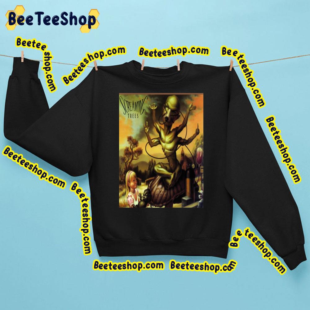 Kid And Monster Screaming Trees Trending Unisex Sweatshirt Kid And Monster Screaming Trees Trending Unisex Sweatshirt