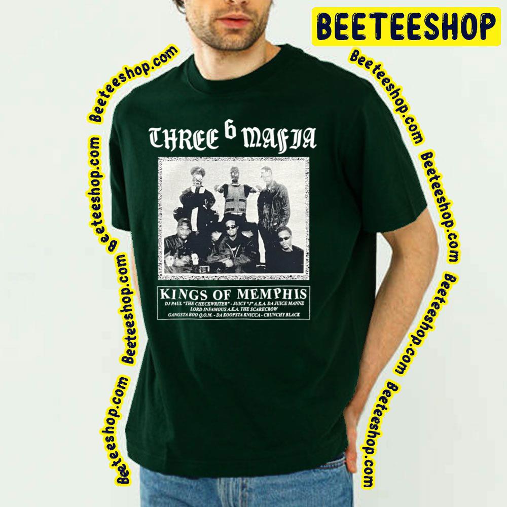 King Of Memphis Three 6 Mafia Trending Unisex T-Shirt King Of Memphis Three 6 Mafia Trending Unisex T-Shirt