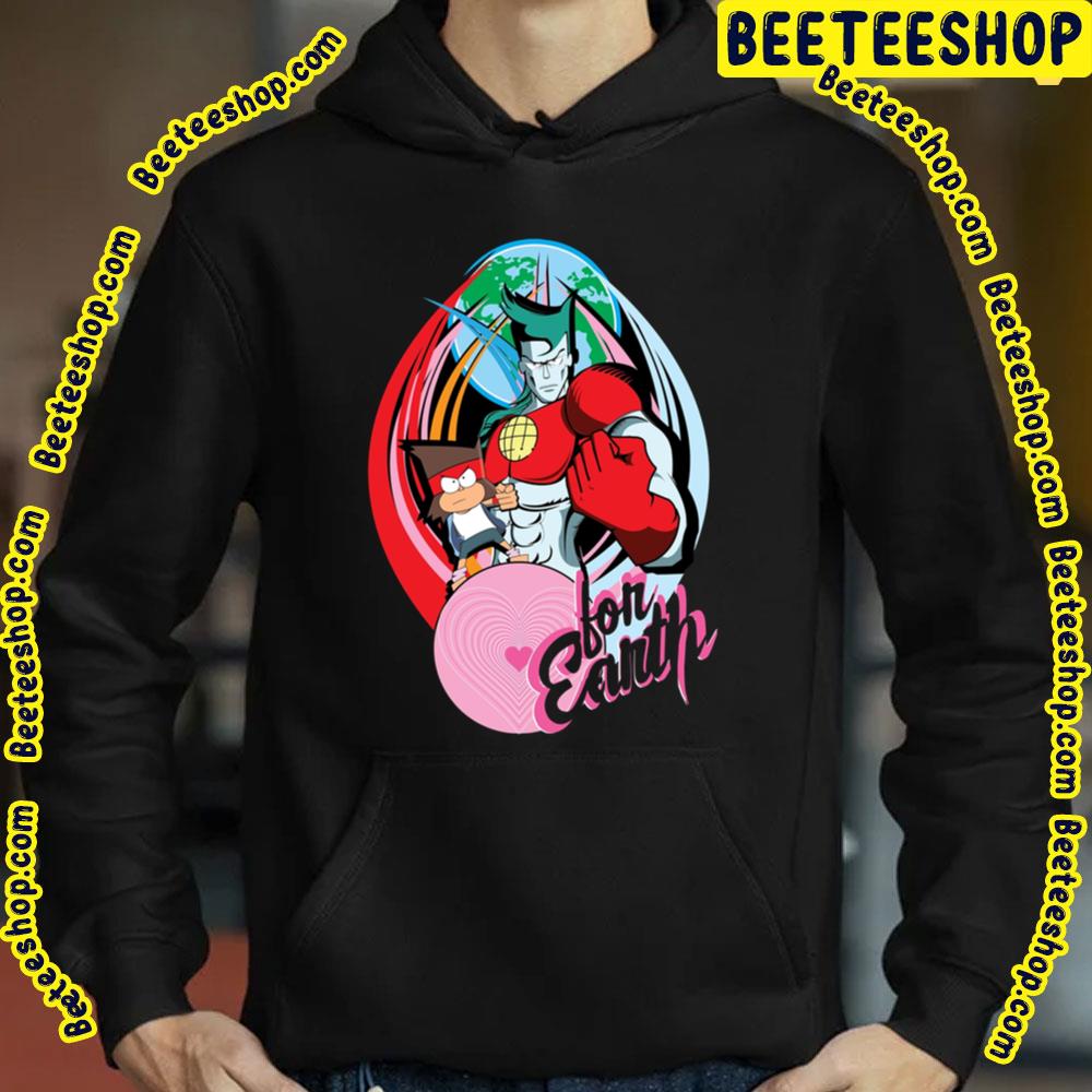 Ko And Captain Planet For Earth Graphic Trending Unisex T-Shirt Ko And Captain Planet For Earth Graphic Trending Unisex T-Shirt