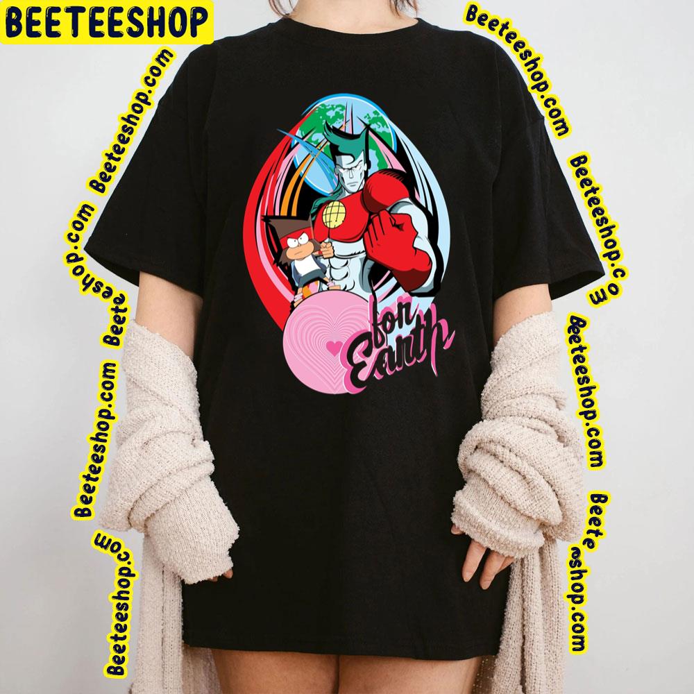 Ko And Captain Planet For Earth Graphic Trending Unisex T-Shirt Ko And Captain Planet For Earth Graphic Trending Unisex T-Shirt