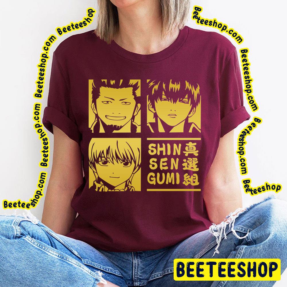 Kondo X Sougo X Toshiro L Shinsengumi Trending Unisex T-Shirt Kondo X Sougo X Toshiro L Shinsengumi Trending Unisex T-Shirt