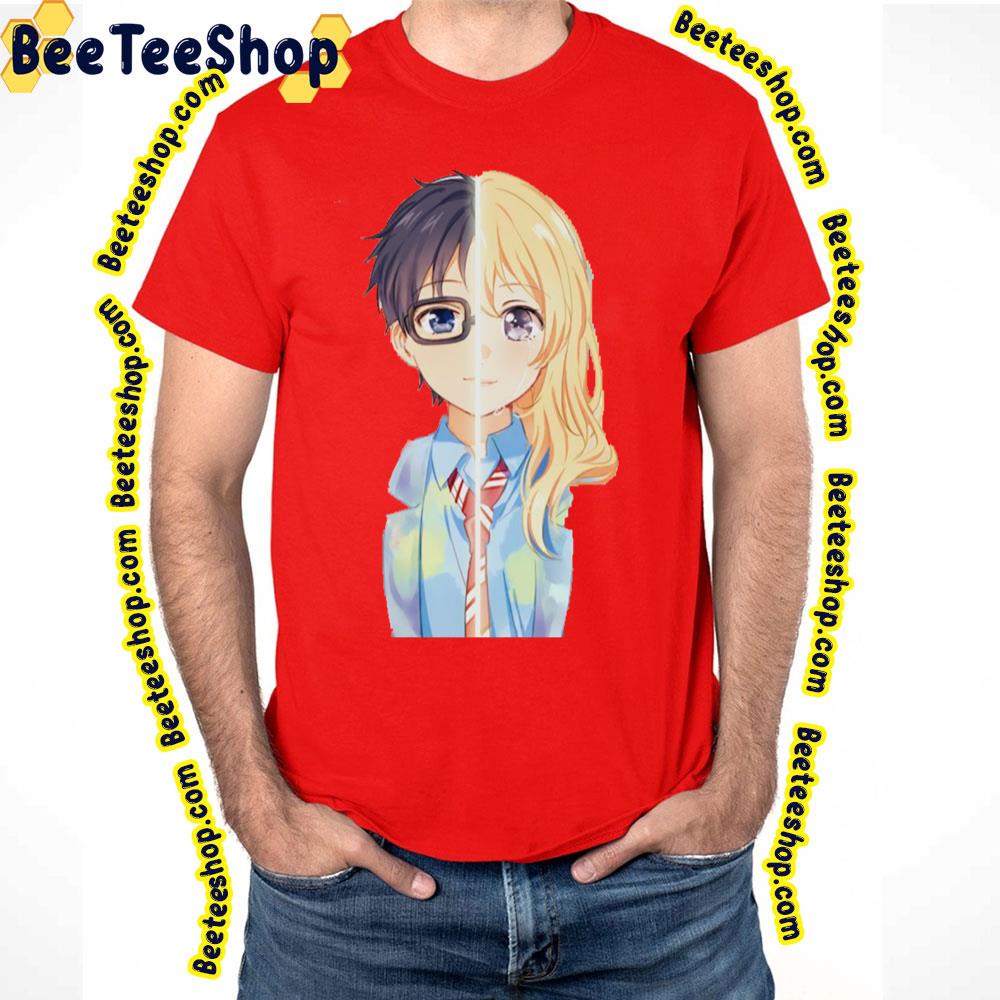 Kosei And Kaorie Your Lie In April Trending Unisex T-Shirt Kosei And Kaorie Your Lie In April Trending Unisex T-Shirt