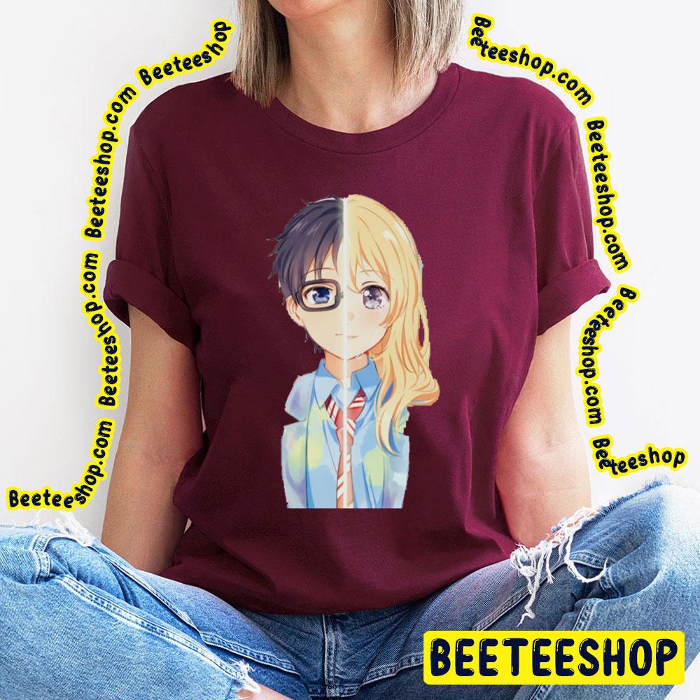 Kosei And Kaorie Your Lie In April Trending Unisex T-Shirt Kosei And Kaorie Your Lie In April Trending Unisex T-Shirt
