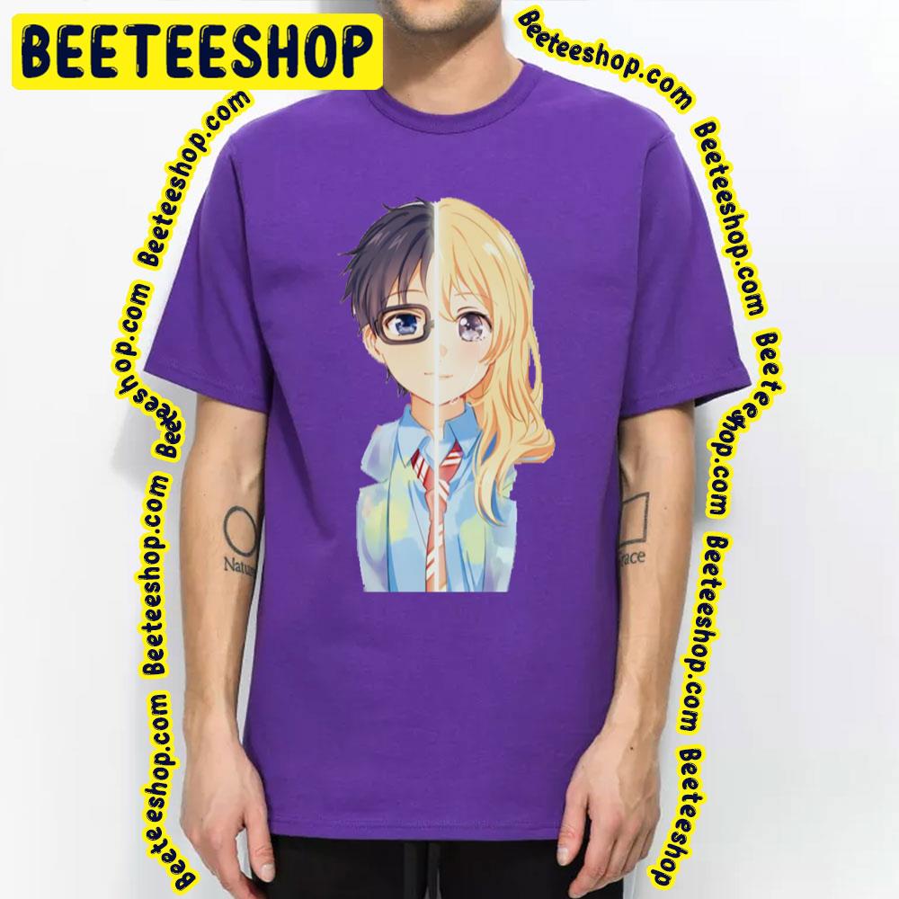 Kosei And Kaorie Your Lie In April Trending Unisex T-Shirt Kosei And Kaorie Your Lie In April Trending Unisex T-Shirt