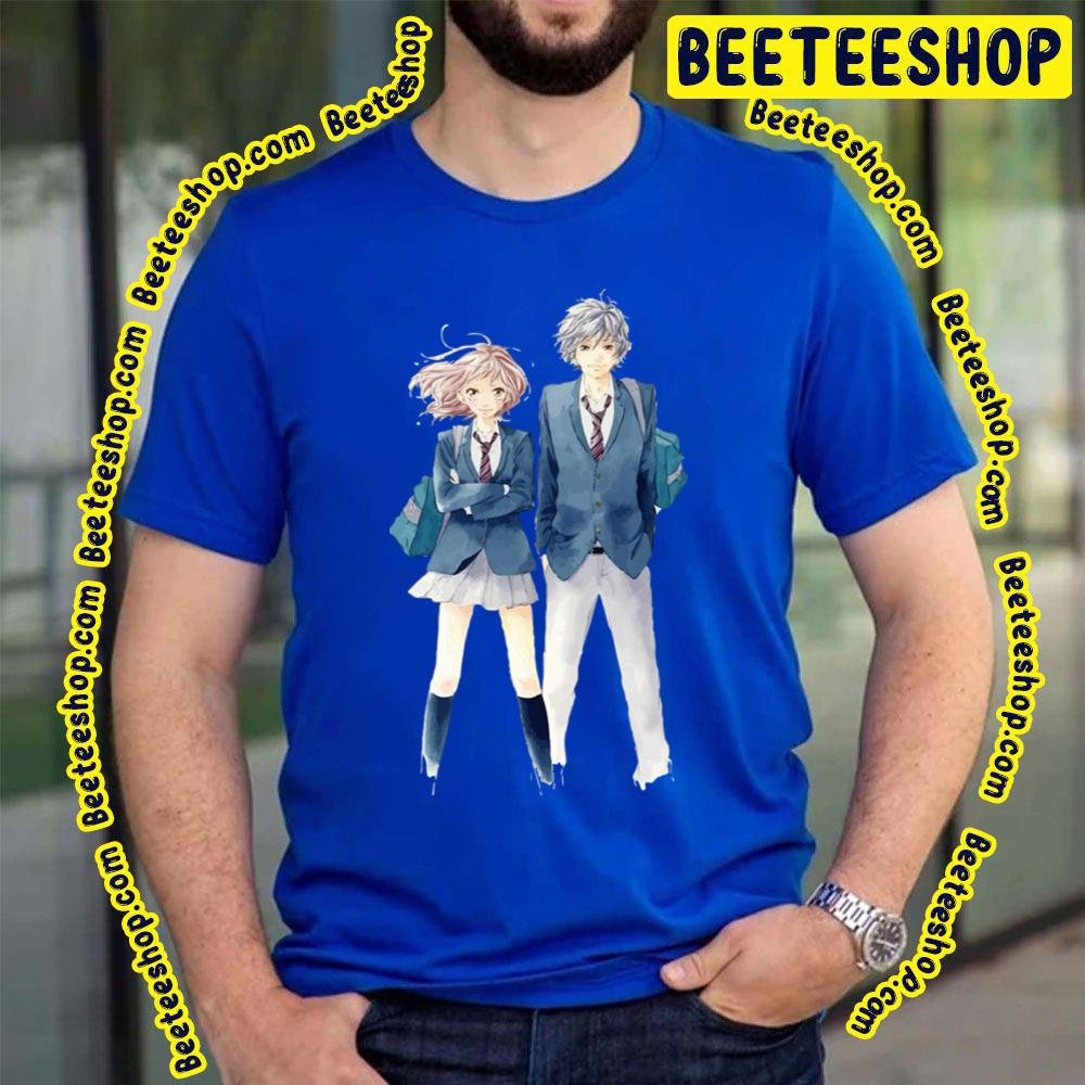 Kou Mabuchi And Futuba Yoshioka Ao Haru Ride Trending Unisex T-Shirt Kou Mabuchi And Futuba Yoshioka Ao Haru Ride Trending Unisex T-Shirt