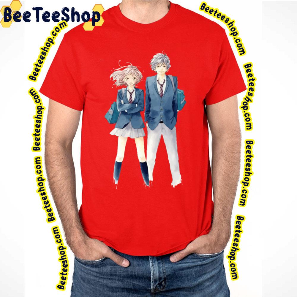 Kou Mabuchi And Futuba Yoshioka Ao Haru Ride Trending Unisex T-Shirt Kou Mabuchi And Futuba Yoshioka Ao Haru Ride Trending Unisex T-Shirt