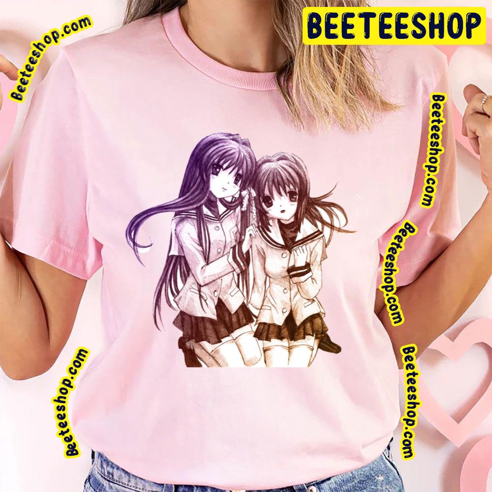 Kyou And Ryou Clannad Trending Unisex T-Shirt Kyou And Ryou Clannad Trending Unisex T-Shirt