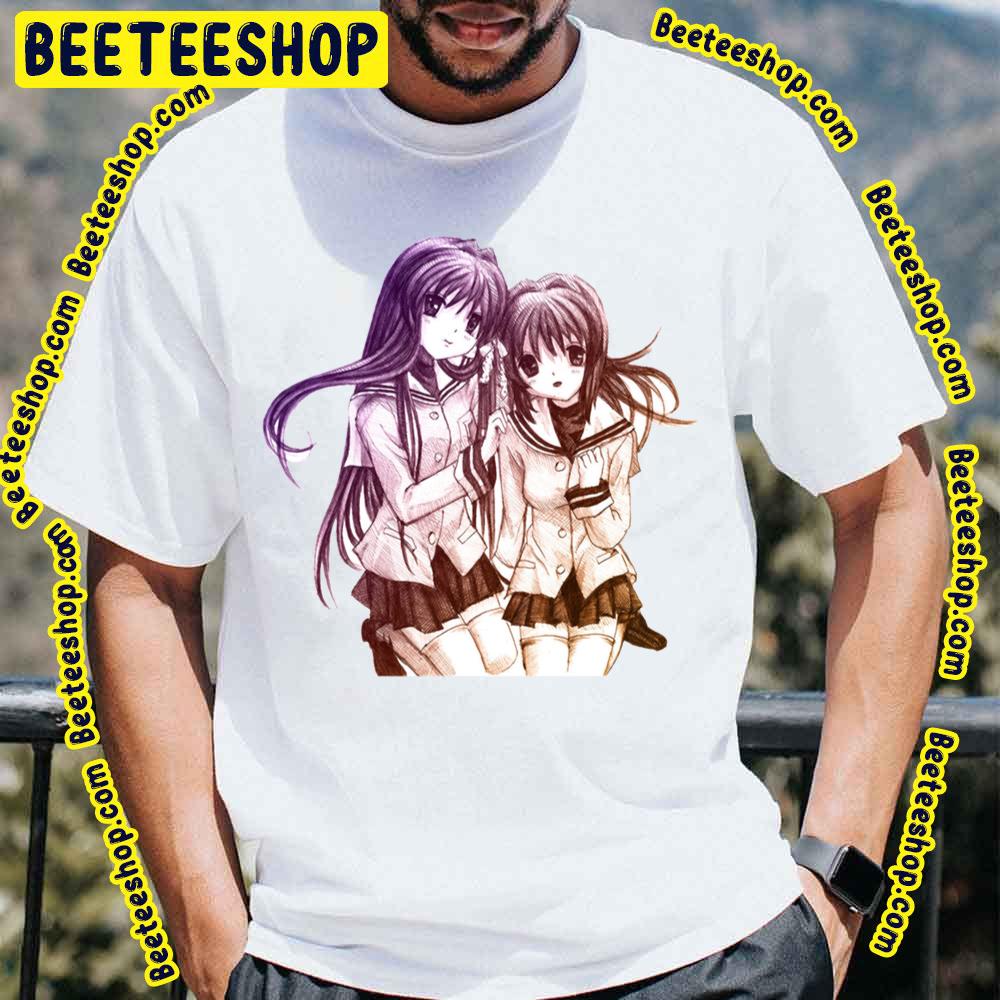 Kyou And Ryou Clannad Trending Unisex T-Shirt Kyou And Ryou Clannad Trending Unisex T-Shirt