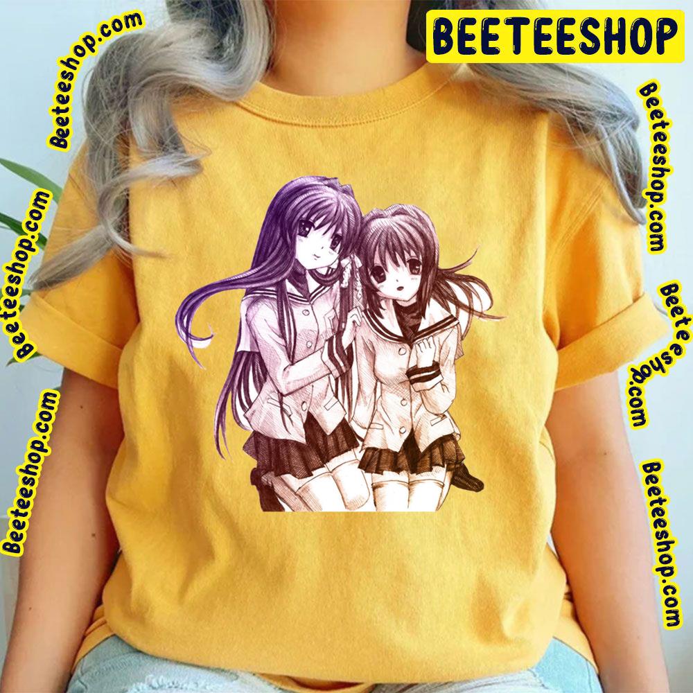 Kyou And Ryou Clannad Trending Unisex T-Shirt Kyou And Ryou Clannad Trending Unisex T-Shirt