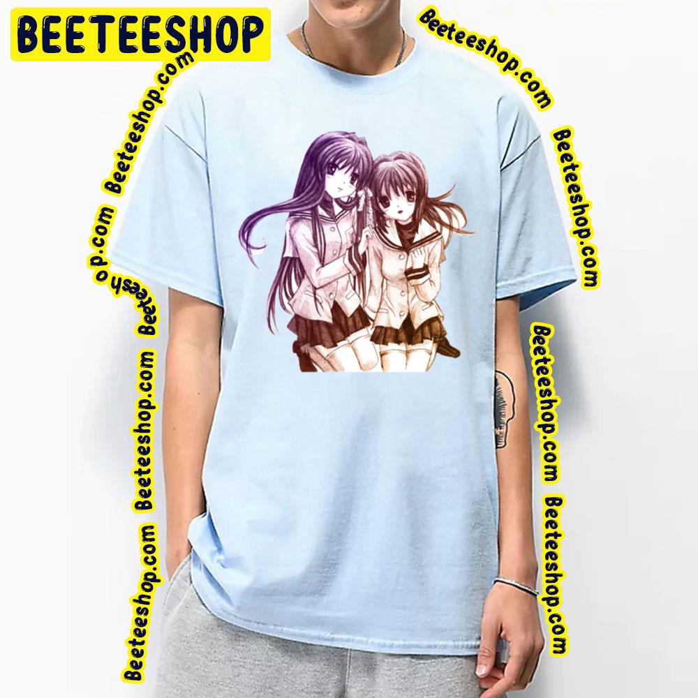 Kyou And Ryou Clannad Trending Unisex T-Shirt Kyou And Ryou Clannad Trending Unisex T-Shirt