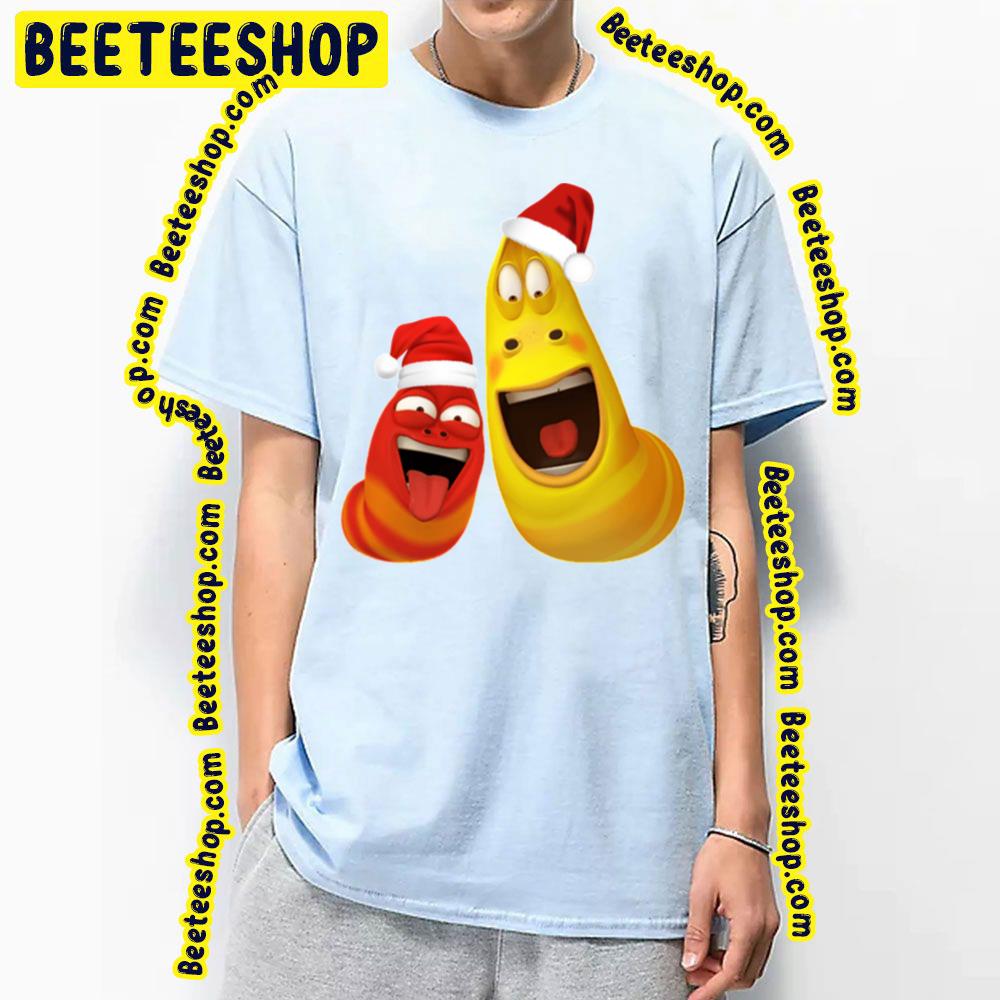 Larva Ready For Christmas Trending Unisex T-Shirt Larva Ready For Christmas Trending Unisex T-Shirt