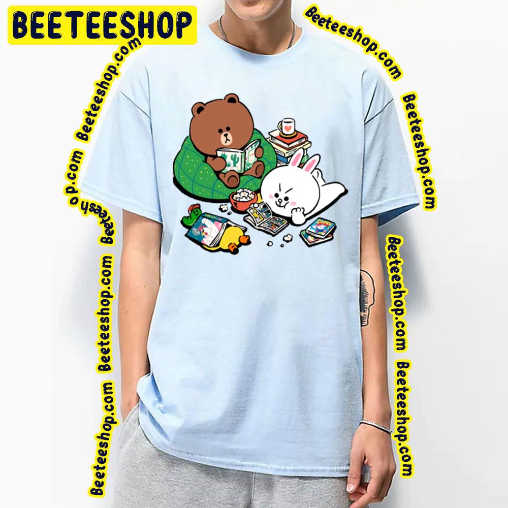Lazy Day Bear Rabbit And Duck Trending Unisex T-Shirt Lazy Day Bear Rabbit And Duck Trending Unisex T-Shirt