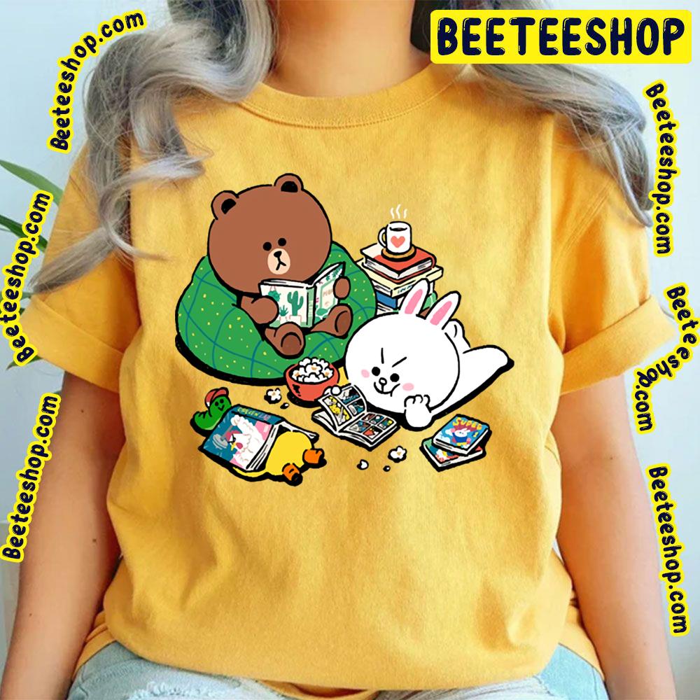 Lazy Day Bear Rabbit And Duck Trending Unisex T-Shirt Lazy Day Bear Rabbit And Duck Trending Unisex T-Shirt