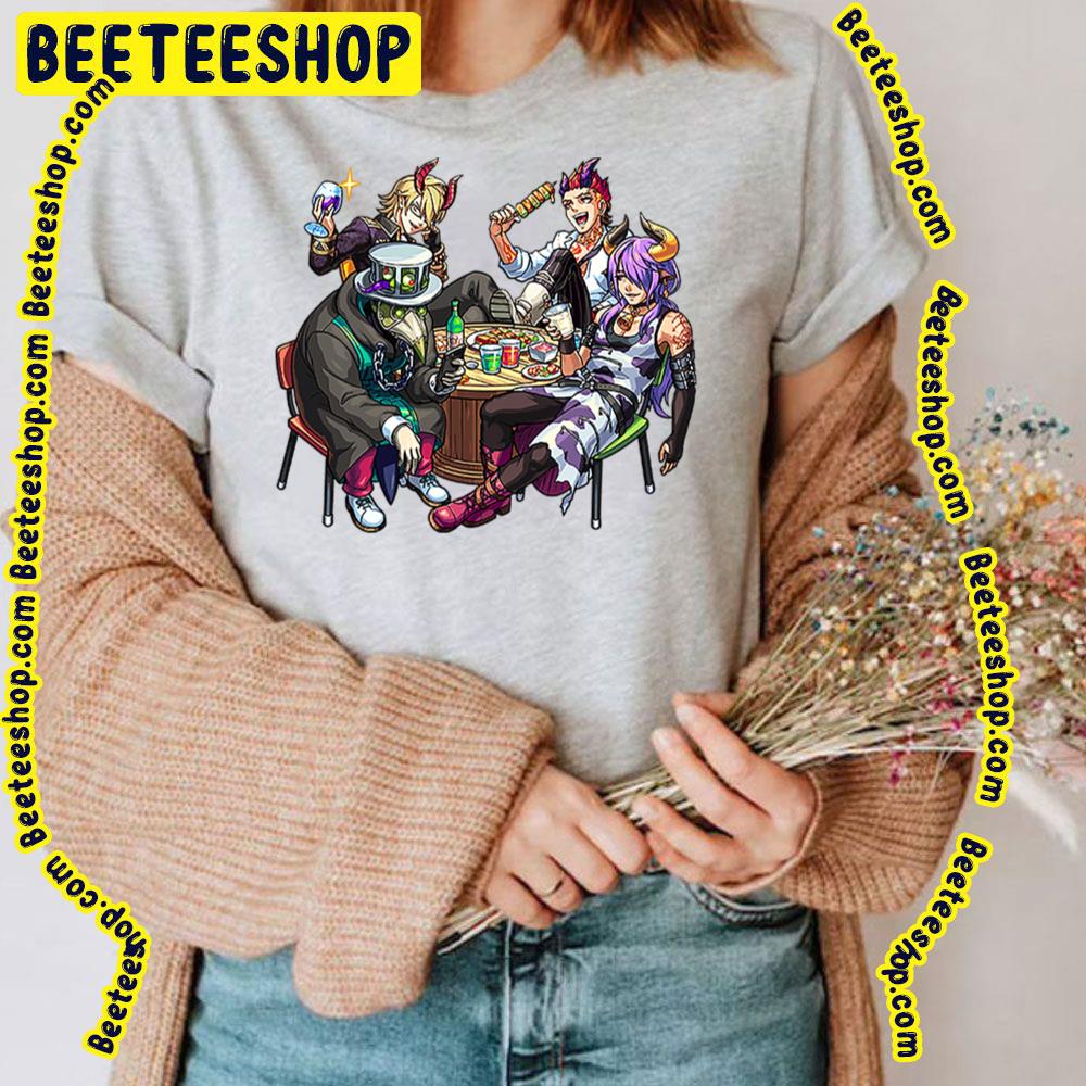 Let's Party Devils Punk Inferno Trending Unisex T-Shirt Let's Party Devils Punk Inferno Trending Unisex T-Shirt