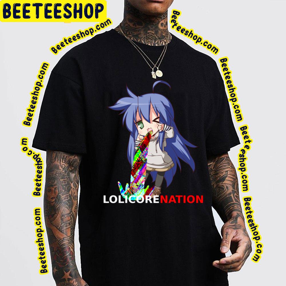Lolicore Nation Glitch Vomi Lucky Star Trending Unisex T-Shirt Lolicore Nation Glitch Vomi Lucky Star Trending Unisex T-Shirt