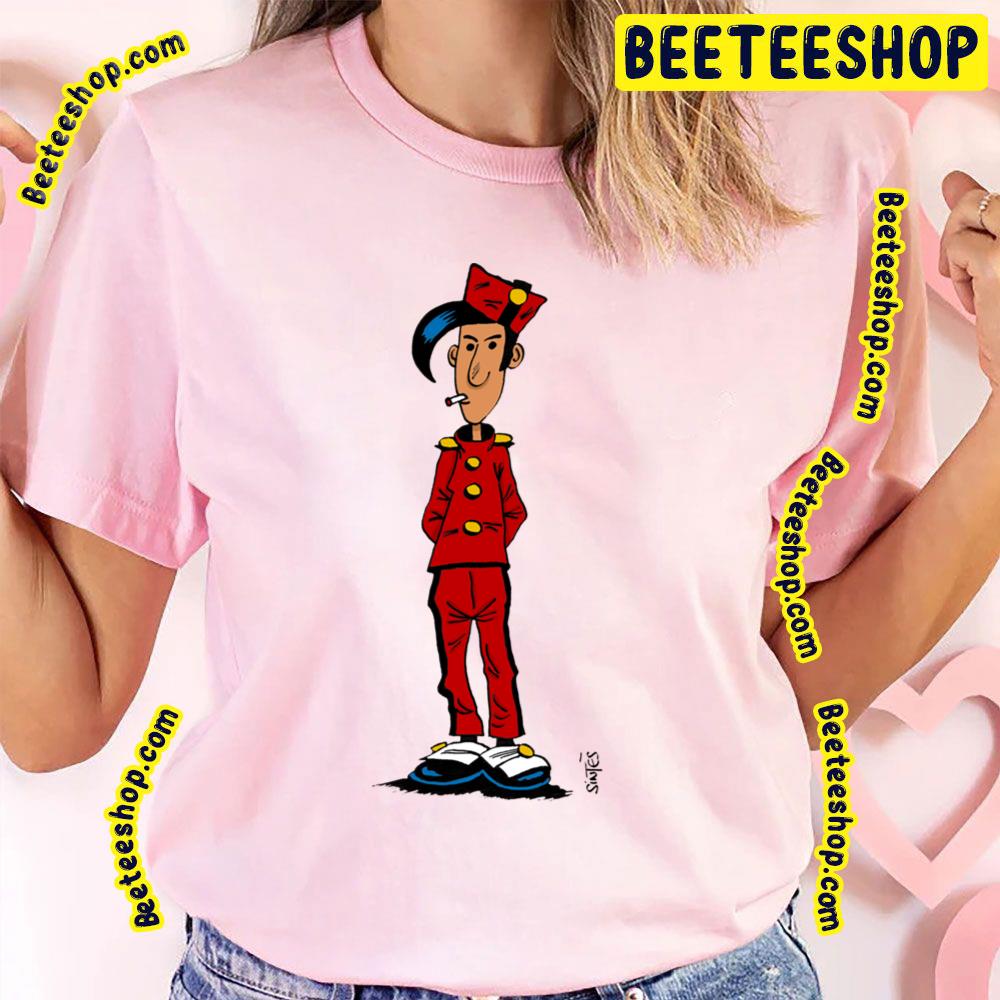 Luckyspirou Lucky Luke Trending Unisex T-Shirt Luckyspirou Lucky Luke Trending Unisex T-Shirt