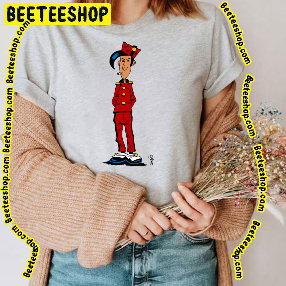 Luckyspirou Lucky Luke Trending Unisex T-Shirt Luckyspirou Lucky Luke Trending Unisex T-Shirt