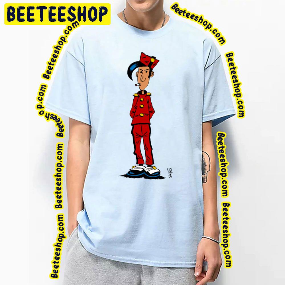 Luckyspirou Lucky Luke Trending Unisex T-Shirt Luckyspirou Lucky Luke Trending Unisex T-Shirt