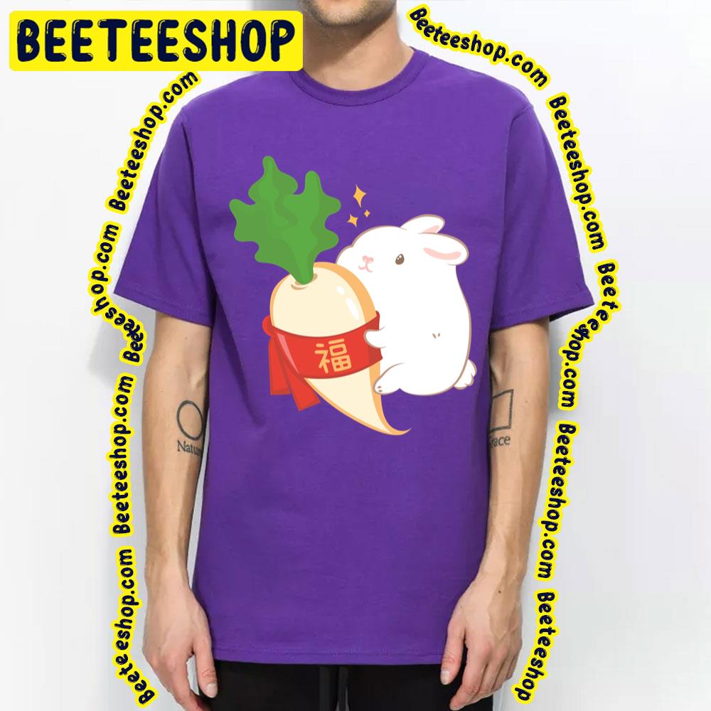 Lunar New Year 2023 Lucky Daikon Rabbit Trending Unisex T-Shirt Lunar New Year 2023 Lucky Daikon Rabbit Trending Unisex T-Shirt