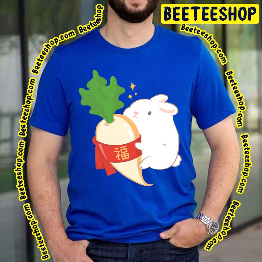 Lunar New Year 2023 Lucky Daikon Rabbit Trending Unisex T-Shirt Lunar New Year 2023 Lucky Daikon Rabbit Trending Unisex T-Shirt