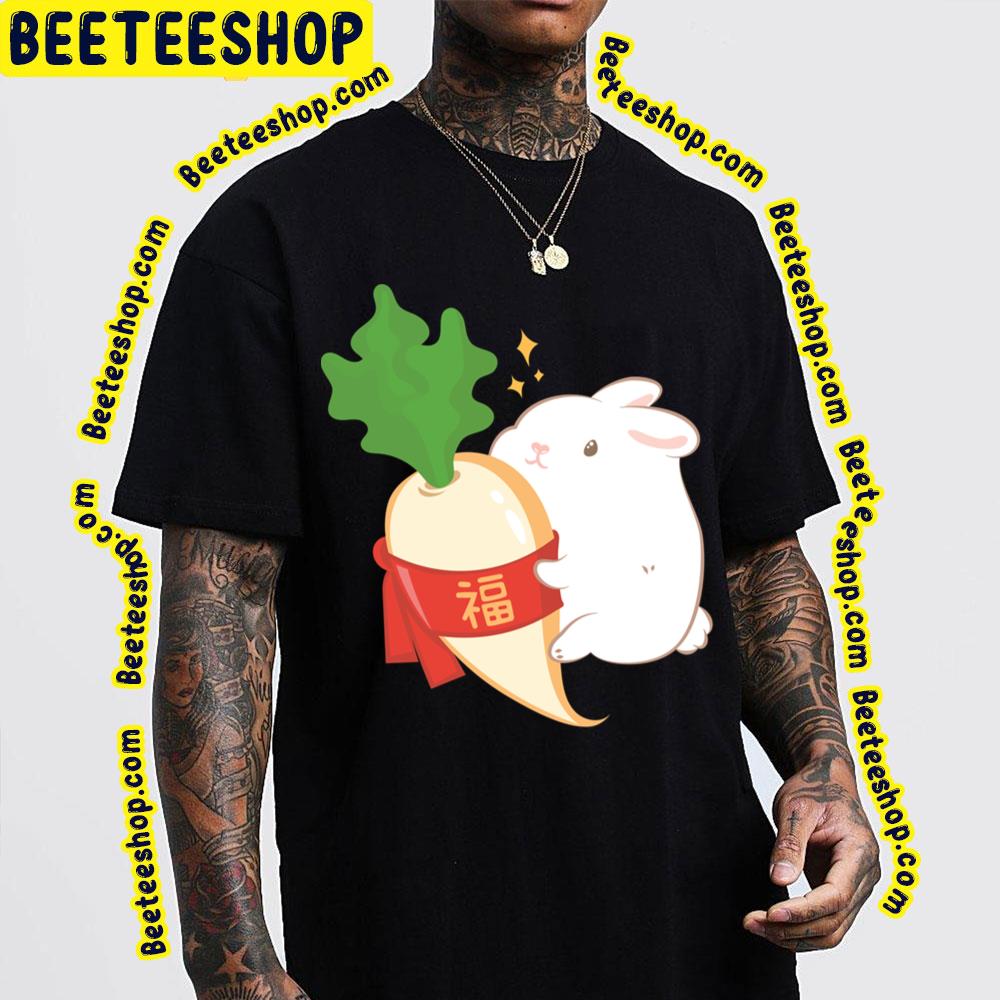 Lunar New Year 2023 Lucky Daikon Rabbit Trending Unisex T-Shirt Lunar New Year 2023 Lucky Daikon Rabbit Trending Unisex T-Shirt