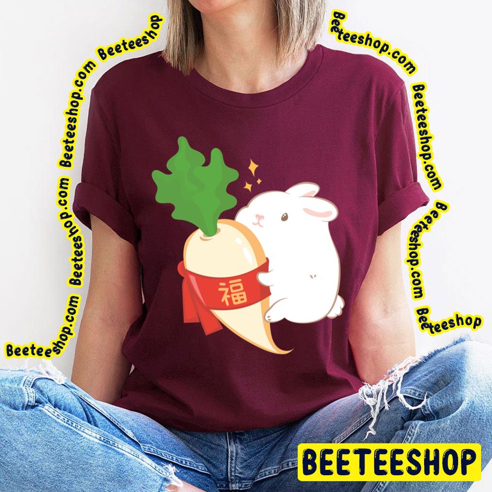 Lunar New Year 2023 Lucky Daikon Rabbit Trending Unisex T-Shirt Lunar New Year 2023 Lucky Daikon Rabbit Trending Unisex T-Shirt