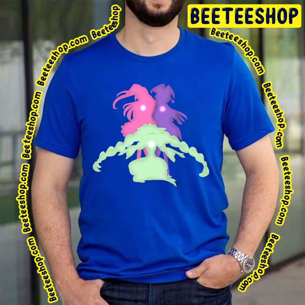 Mahou Tsukai Pretty Cure Silhouettes Trending Unisex T-Shirt Mahou Tsukai Pretty Cure Silhouettes Trending Unisex T-Shirt