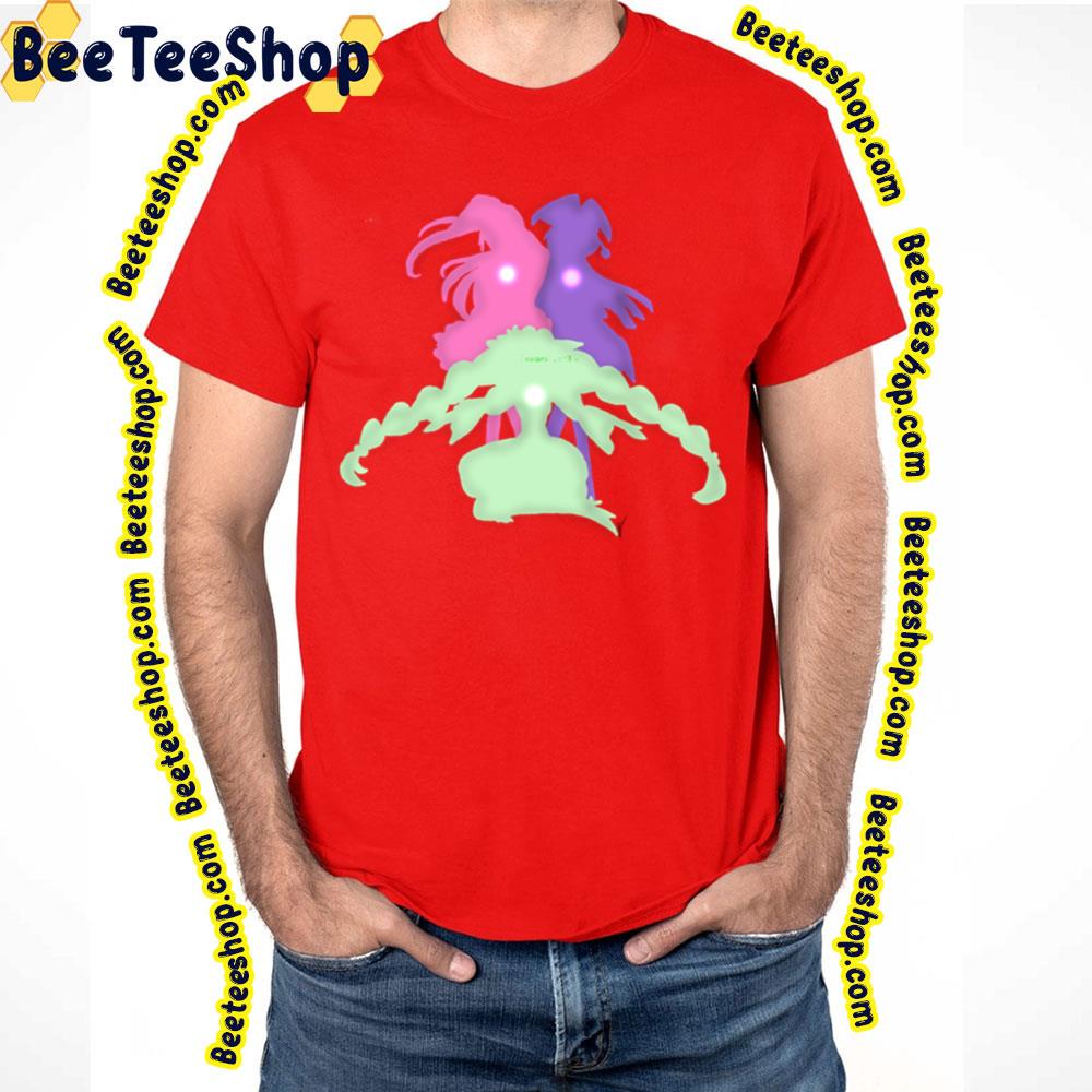 Mahou Tsukai Pretty Cure Silhouettes Trending Unisex T-Shirt Mahou Tsukai Pretty Cure Silhouettes Trending Unisex T-Shirt