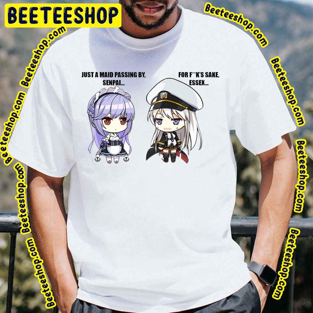 Maid Essex & Enterprise Azur Lane Trending Unisex T-Shirt Maid Essex & Enterprise Azur Lane Trending Unisex T-Shirt