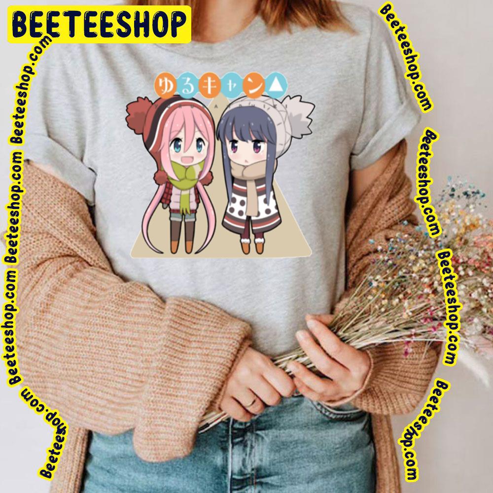 Main Characters Design Yuru Camp Trending Unisex T-Shirt Main Characters Design Yuru Camp Trending Unisex T-Shirt
