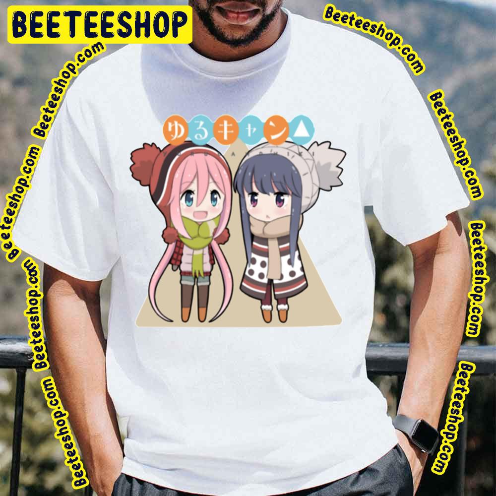 Main Characters Design Yuru Camp Trending Unisex T-Shirt Main Characters Design Yuru Camp Trending Unisex T-Shirt