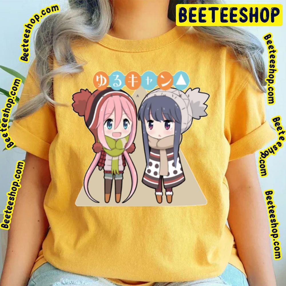 Main Characters Design Yuru Camp Trending Unisex T-Shirt Main Characters Design Yuru Camp Trending Unisex T-Shirt
