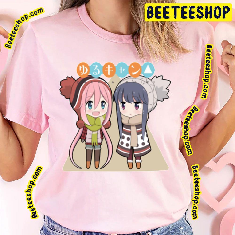 Main Characters Design Yuru Camp Trending Unisex T-Shirt Main Characters Design Yuru Camp Trending Unisex T-Shirt