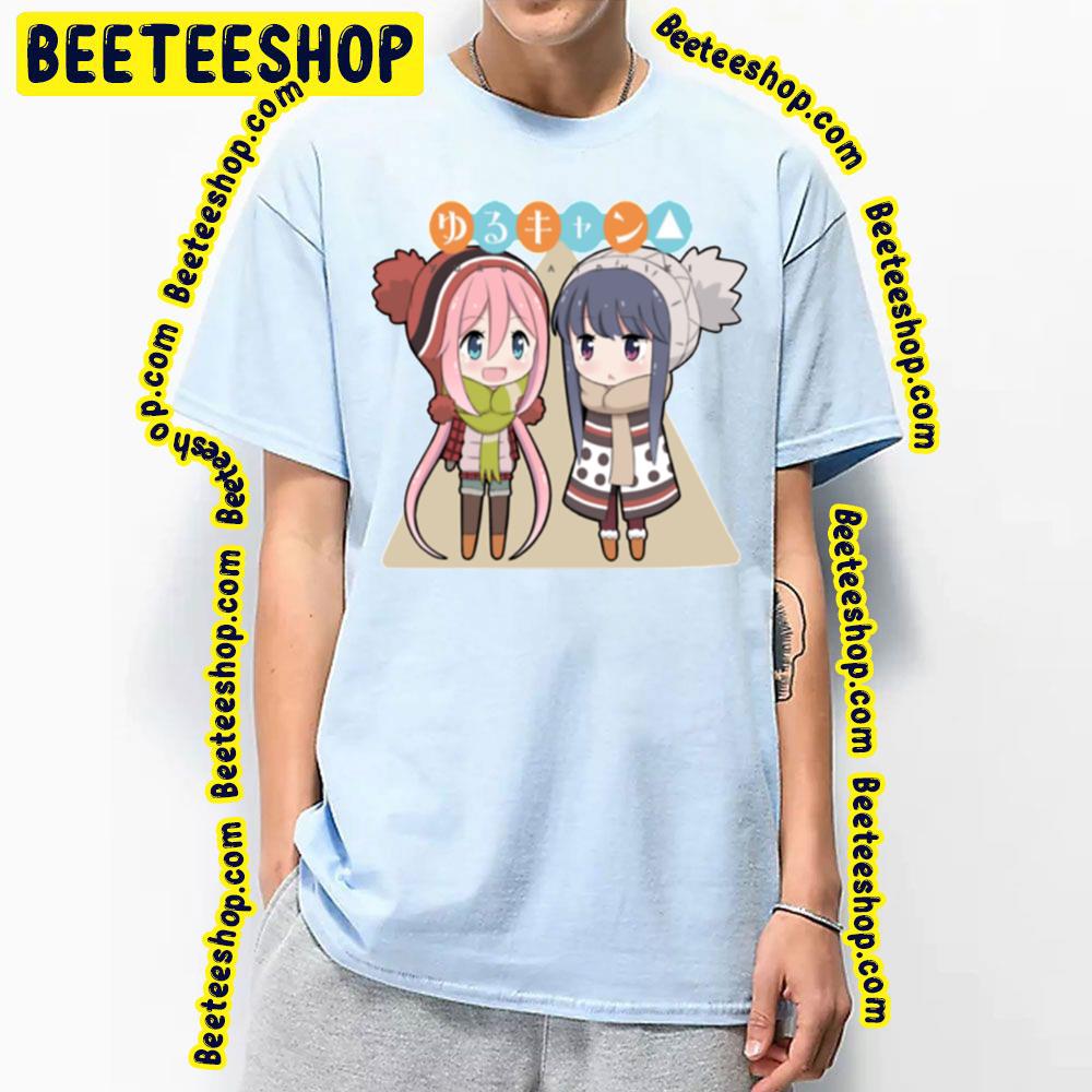 Main Characters Design Yuru Camp Trending Unisex T-Shirt Main Characters Design Yuru Camp Trending Unisex T-Shirt